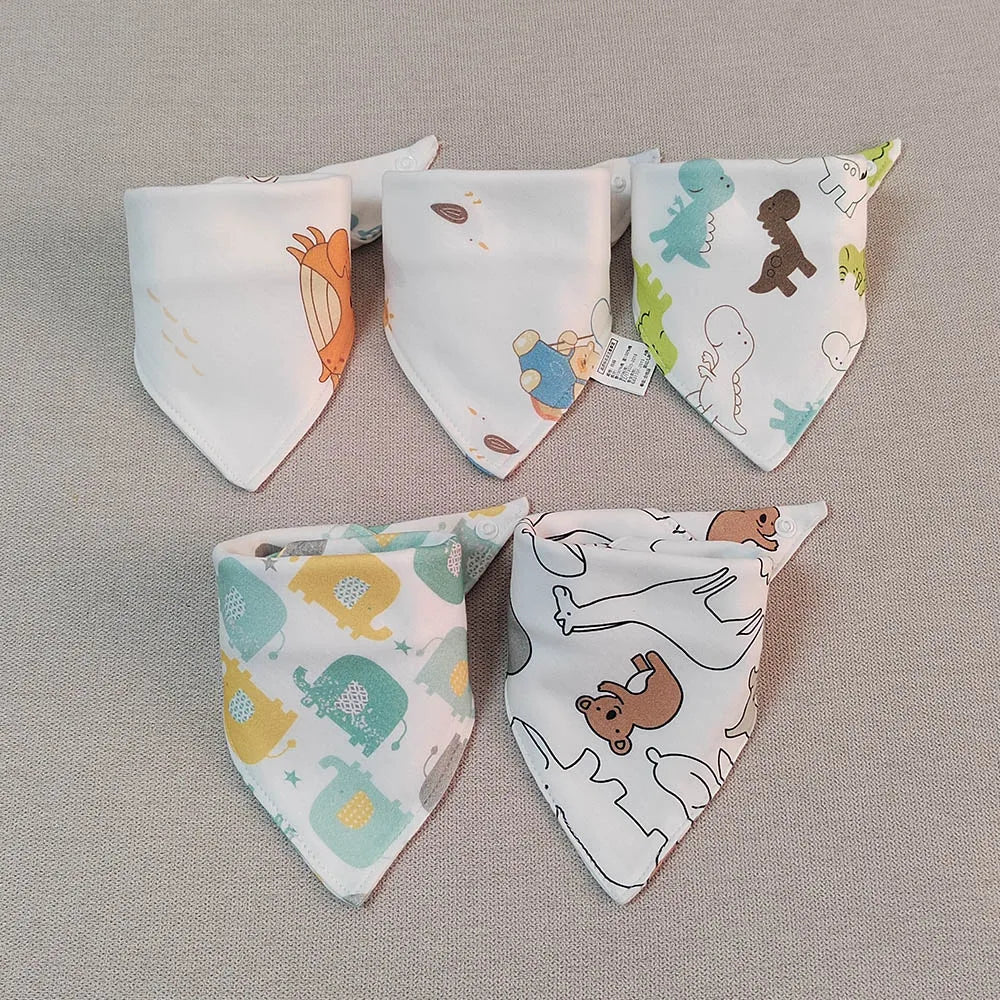 Cotton Triangle Baby Bibs - Kindle Kids ABC - view 11