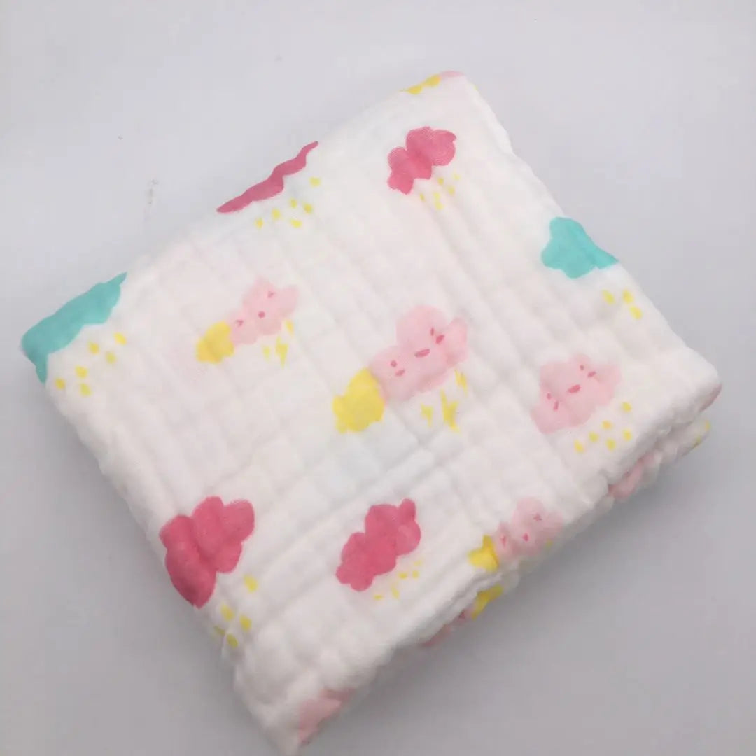 6-Layer Bamboo Cotton Baby Receiving Blanket - Kindle Kids ABC - view 8