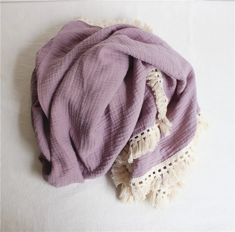 Cotton Muslin Baby Swaddle Blanket - Kindle Kids ABC - view 21