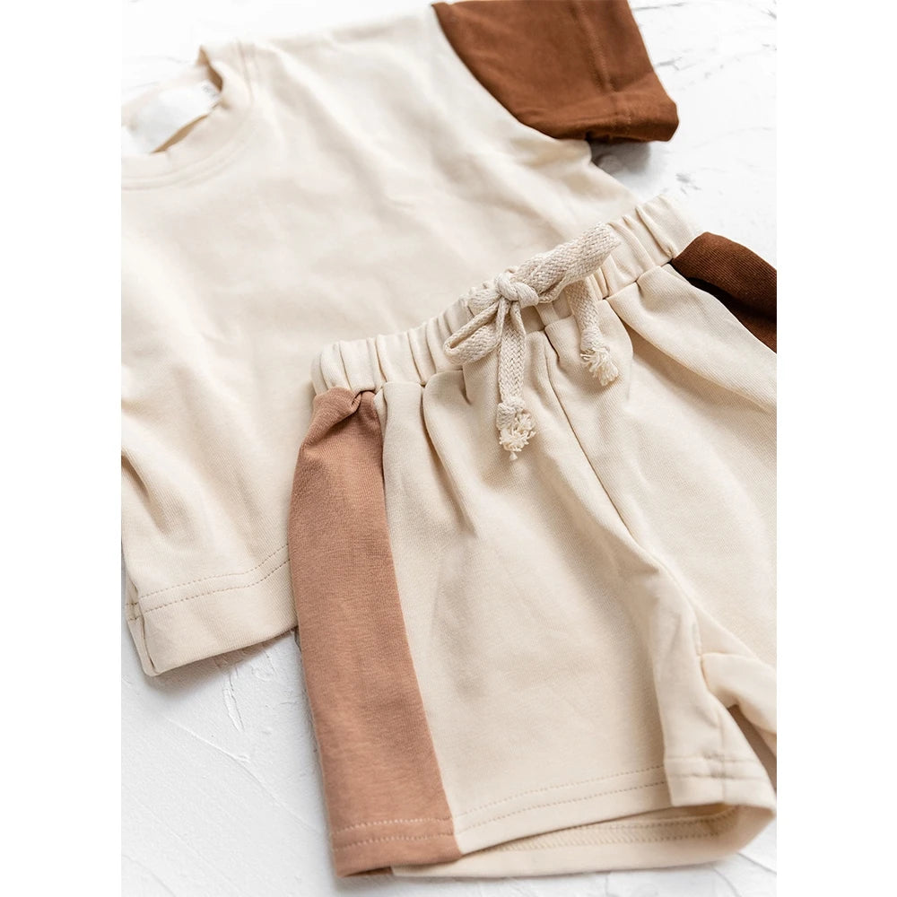 Baby & Toddler Cotton Tee & Shorts Set 0-4Y - photo 6