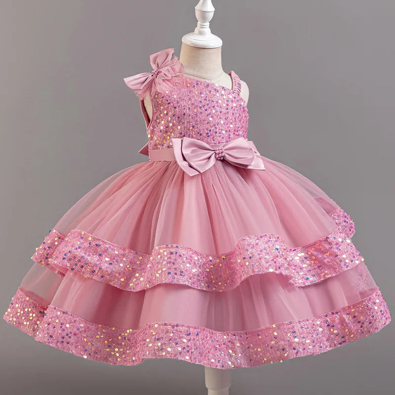 Flower Girl Sequin Tulle Dress — Ceremony & Wedding | 12M–5T - photo 7