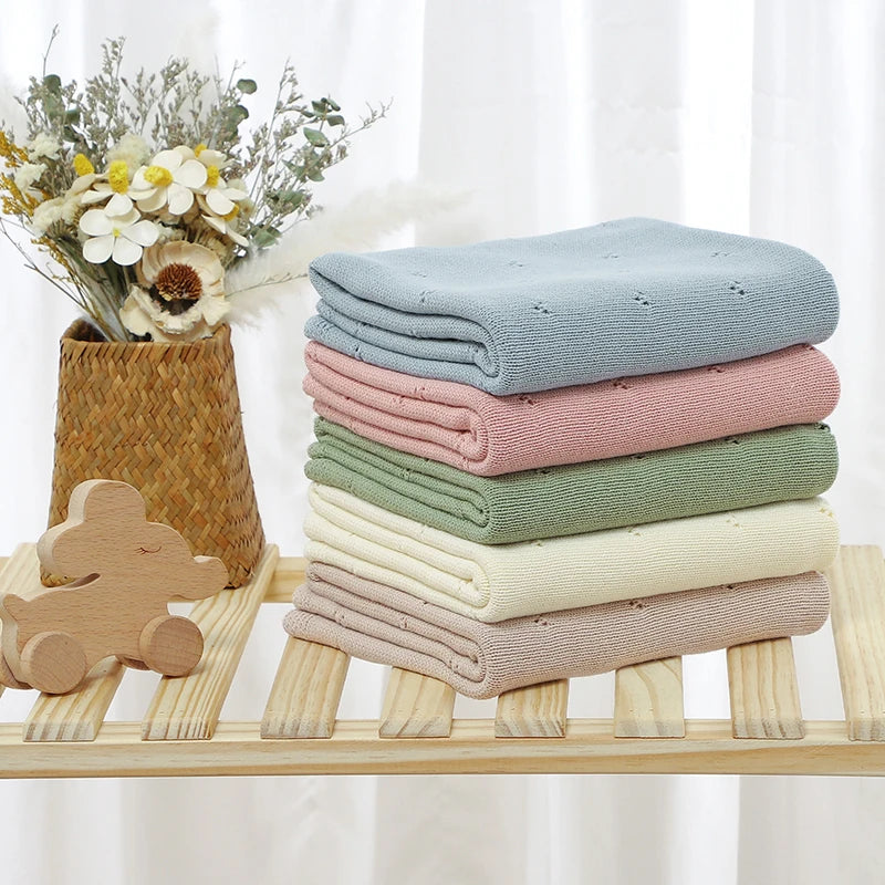 Knitted Cotton Baby Blanket - Kindle Kids ABC - view 4