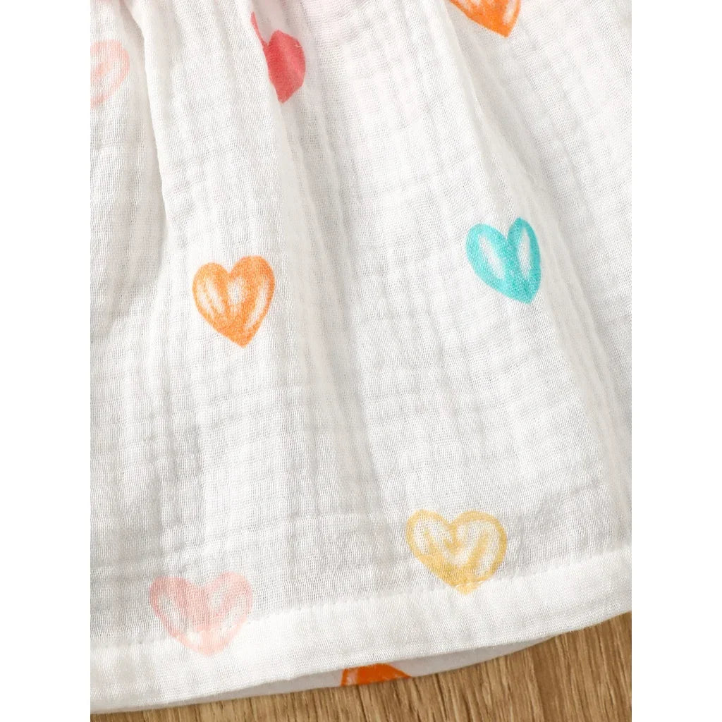 Cotton Baby Dress & Bonnet Set - Kindle Kids ABC - view 5