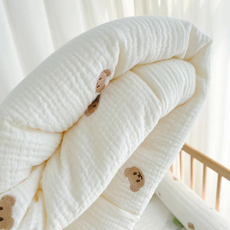 Bear & Bunny Cotton Baby Quilt - Kindle Kids ABC - view 4