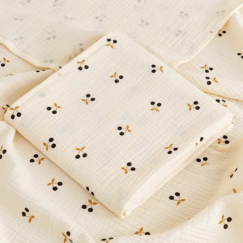 2-Layer Cotton Muslin Baby Swaddle Blanket - Kindle Kids ABC - view 10