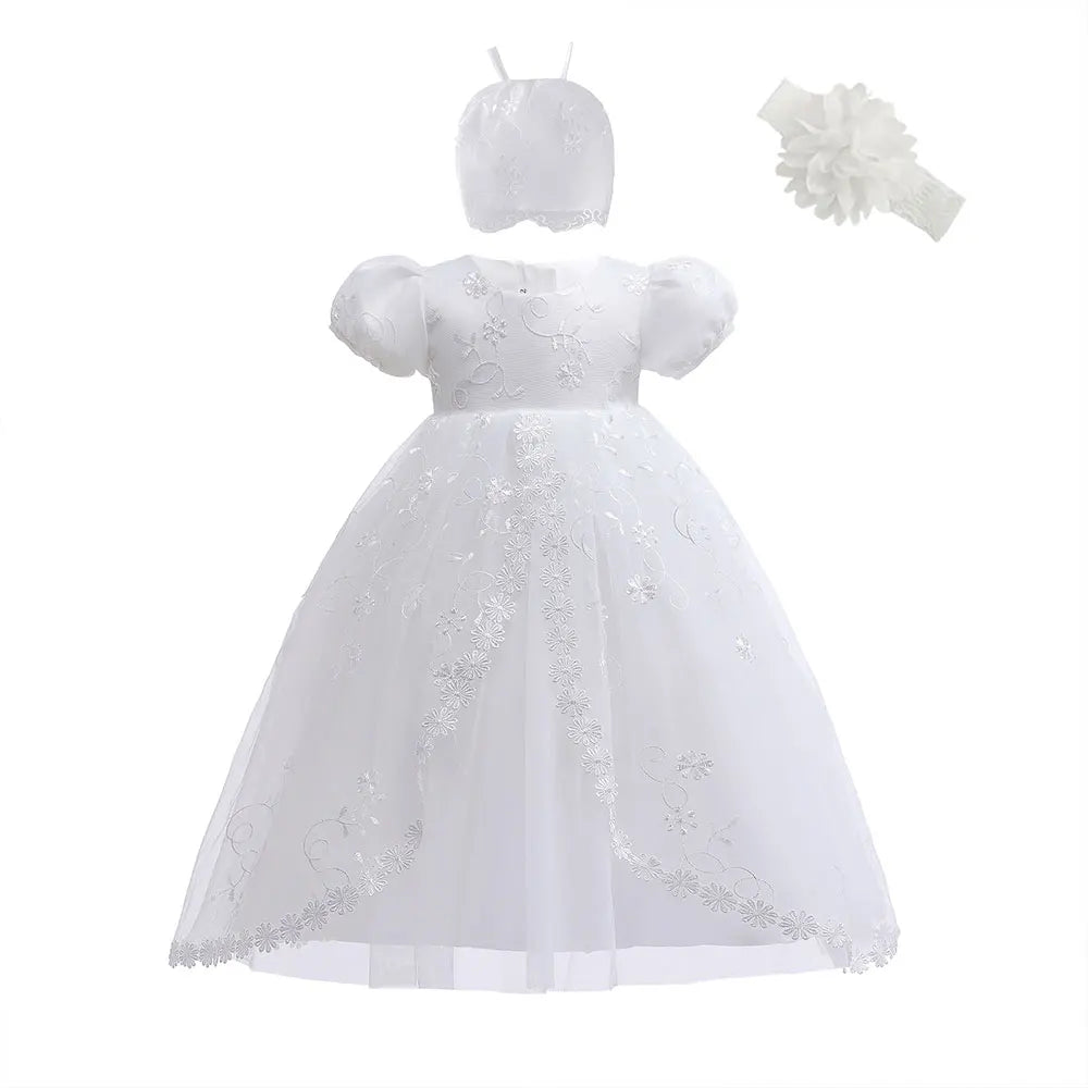 Lace Christening Gown - Kindle Kids ABC - view 10