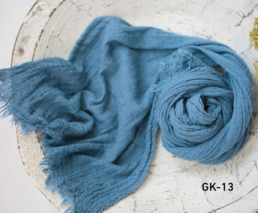 Seersucker Cotton Gauze Baby Wrap Blanket - Kindle Kids ABC - view 24