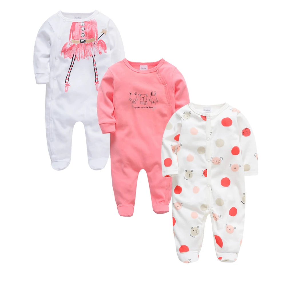 Cotton Baby Romper 3-Pack - Kindle Kids ABC - view 11