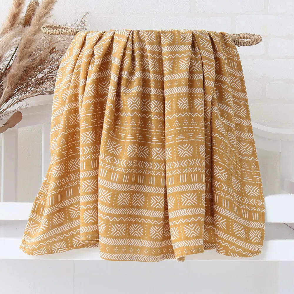 Cotton Muslin Baby Wrap Blanket - Kindle Kids ABC - view 12