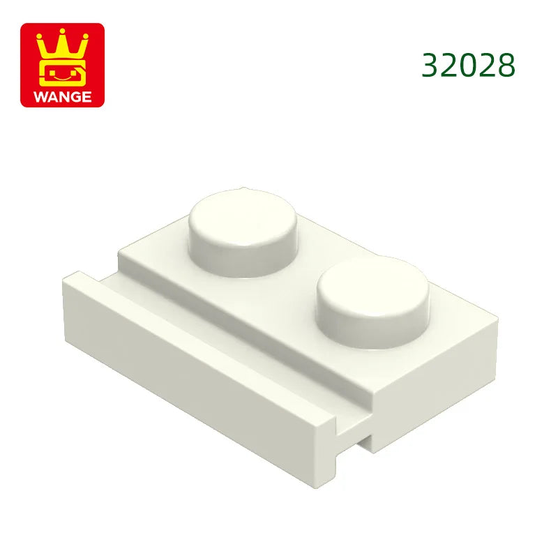 224-piece building block plate set MOC slide bricks for kids creative builds