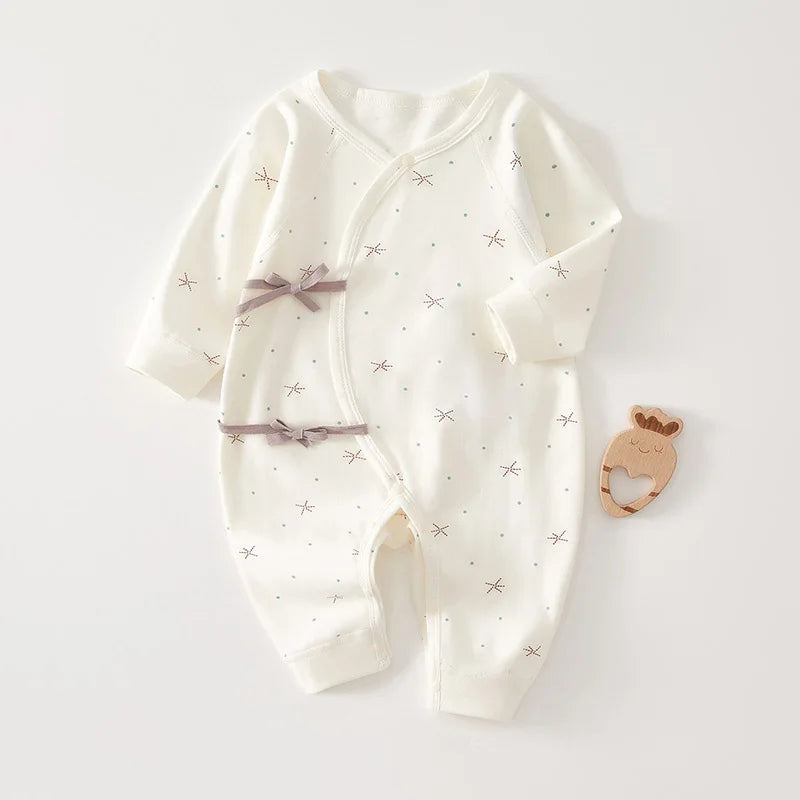 Print Cotton Baby Romper - Kindle Kids ABC - view 7
