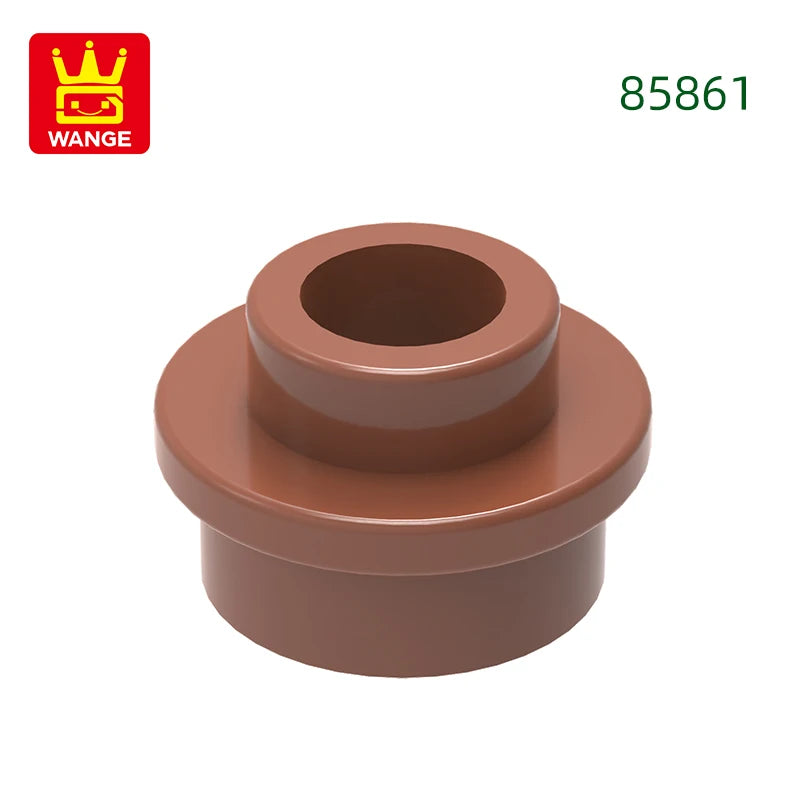 1098-piece round plate brick set MOC accessory pack for advanced builders