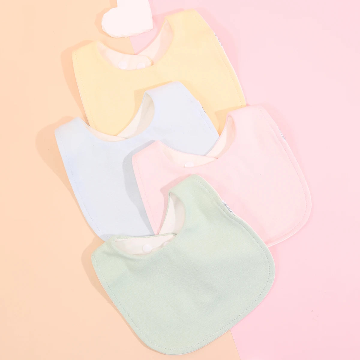 Cotton Adjustable Baby Bib - Kindle Kids ABC - view 16
