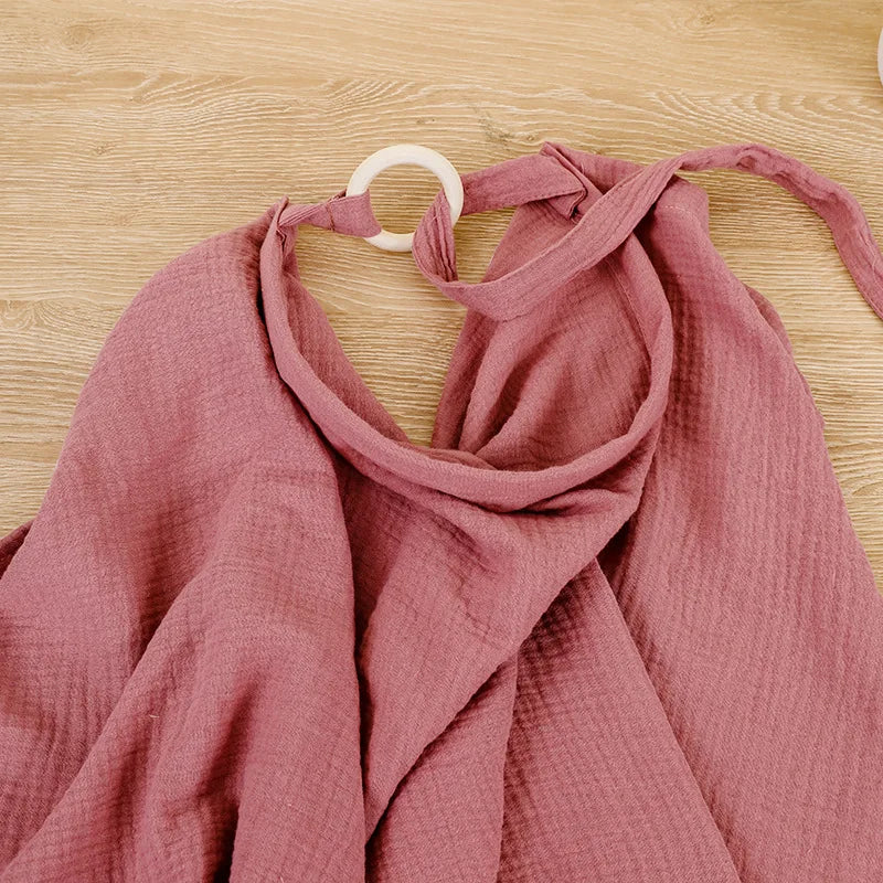 Breathable Cotton Nursing Cover - Kindle Kids ABC - view 6