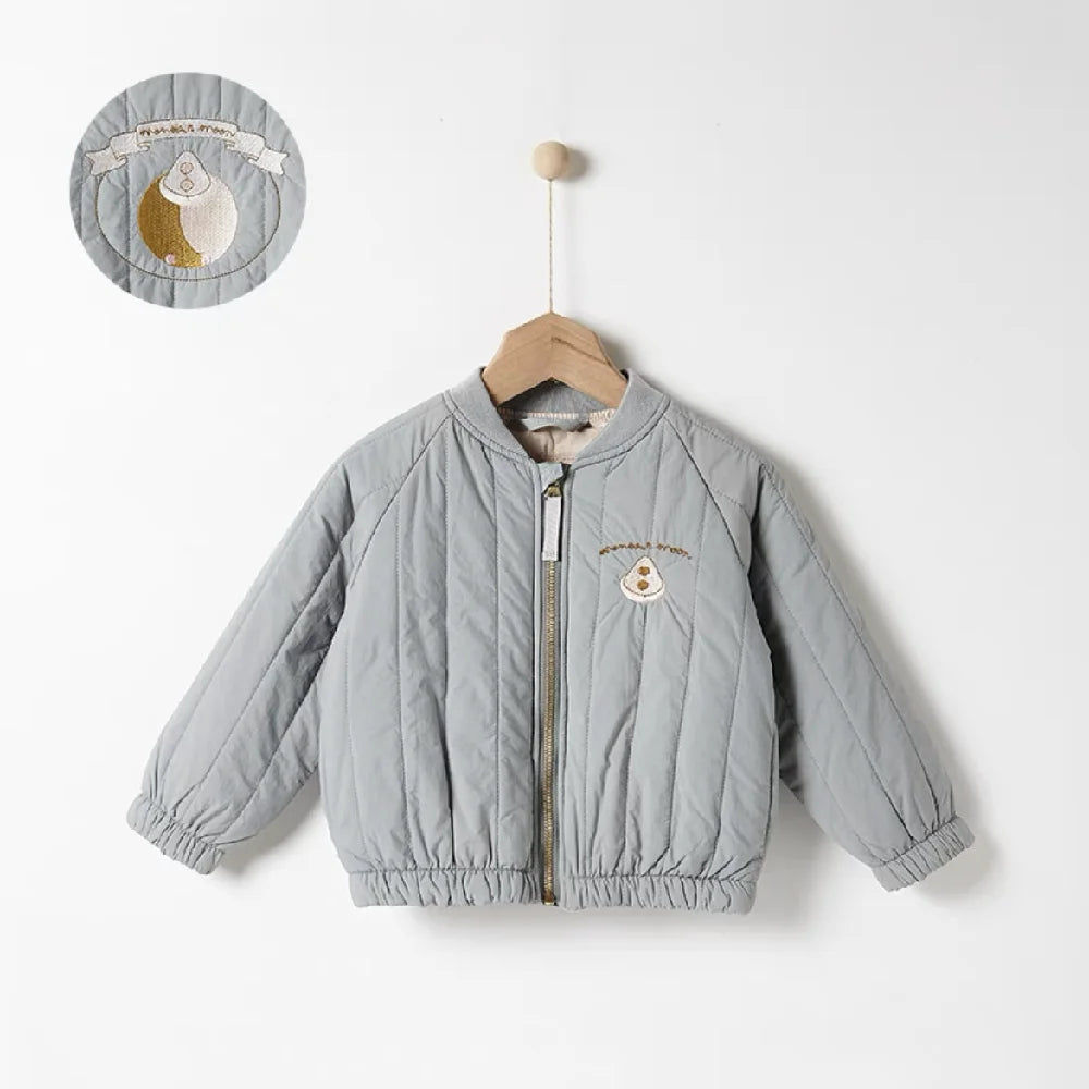 Kids Down-Cotton Padded Jacket — Warm Winter Coat | 6M–7Y