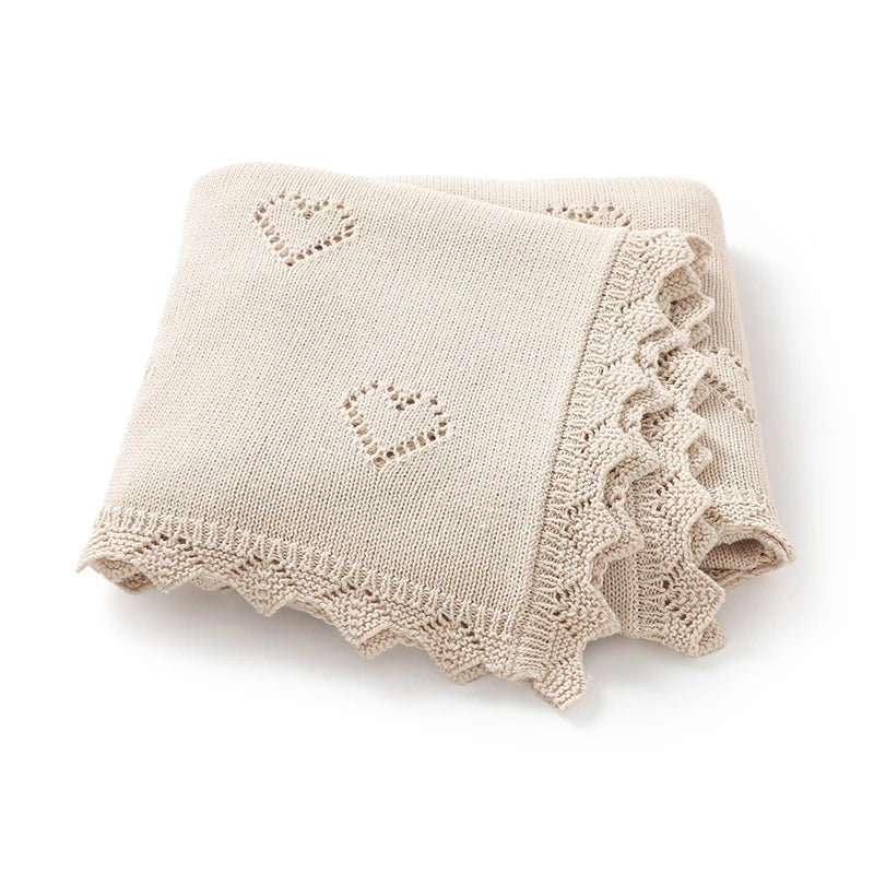 Knit Cotton Baby Blanket - Kindle Kids ABC