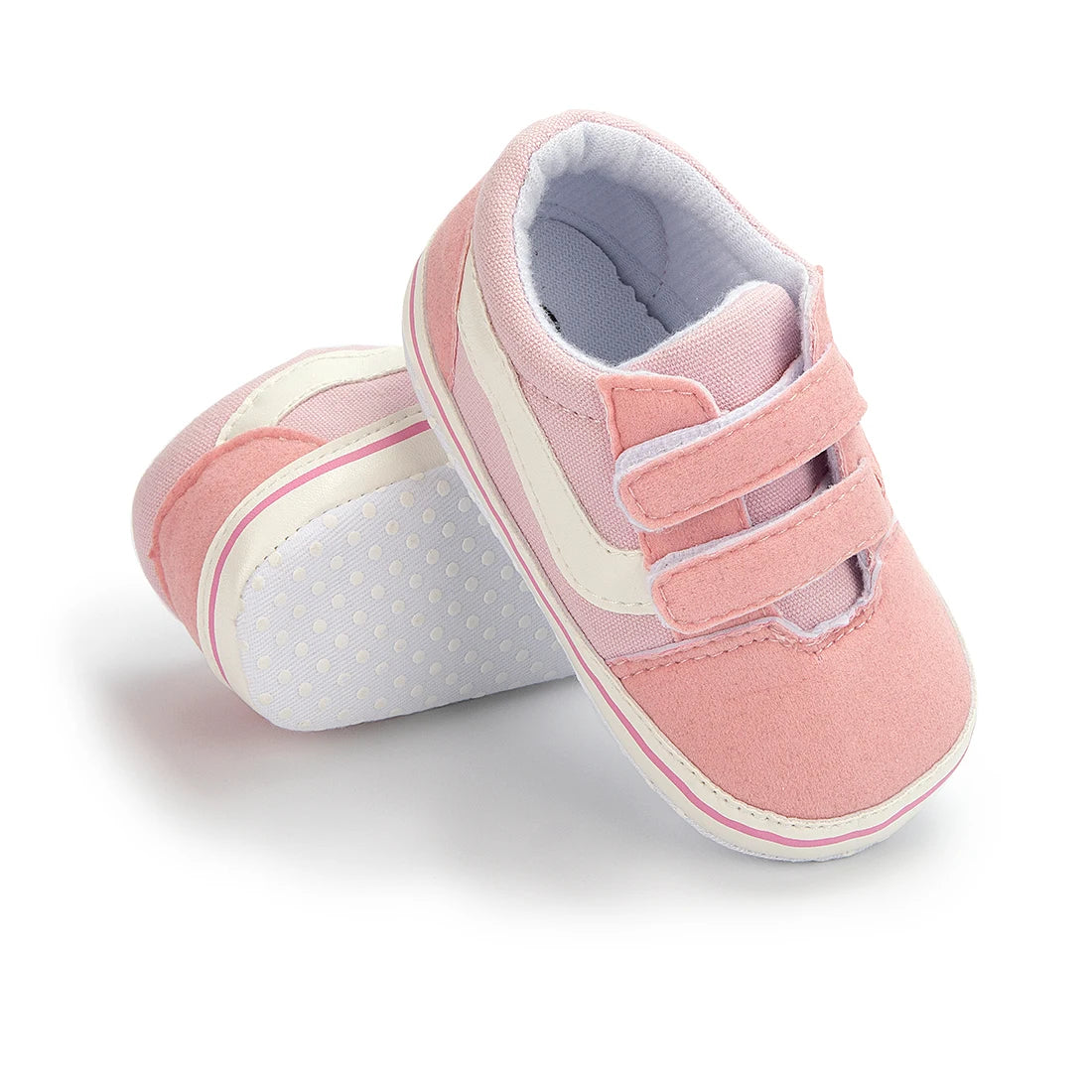 Baby Canvas Sneakers - Classic Stripes 0-12M - photo 4