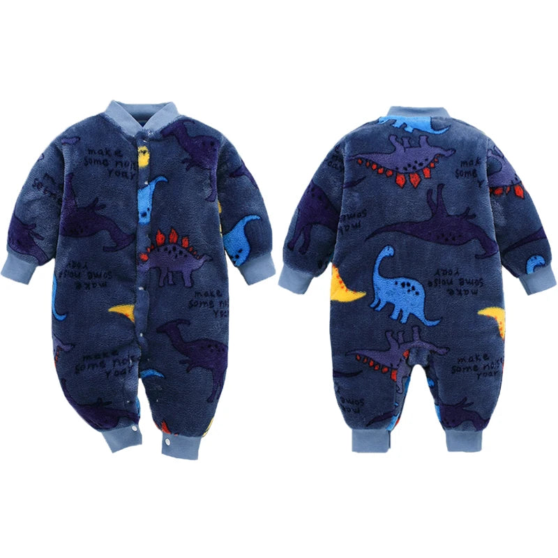 Soft Flannel Cotton Baby Romper - Kindle Kids ABC - view 4