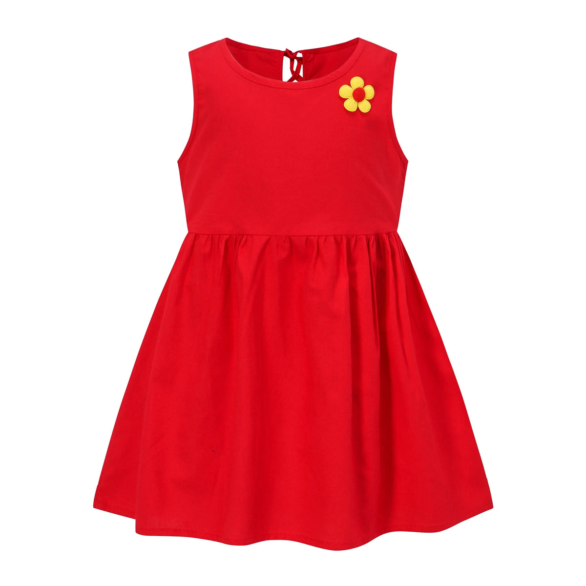 Girls Sleeveless Floral Print Sundress - photo 5