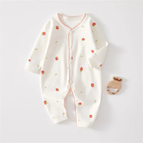Print Cotton Baby Romper - Kindle Kids ABC - view 8