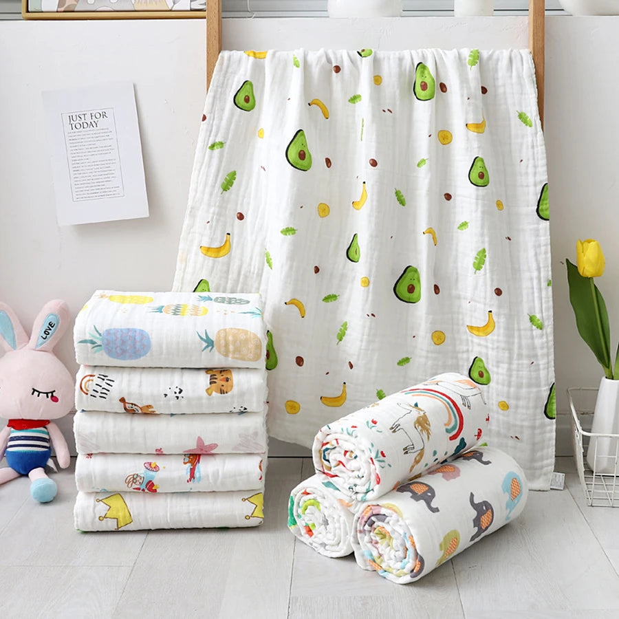 Cotton Hooded Baby Bath Towel & Bathrobe - Kindle Kids ABC