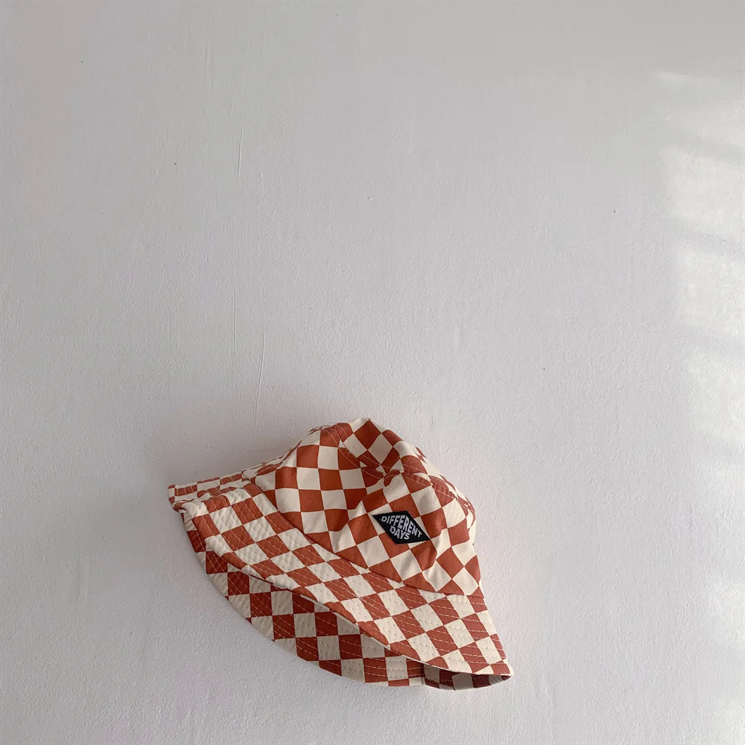 Kids Bucket Hat - Checkerboard Sun Hat for Boys Girls - photo 9