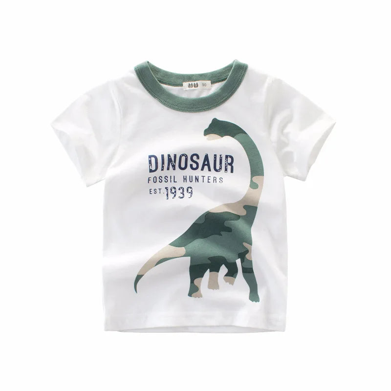 Kids' Korean-Style Striped T-Shirt – Short-Sleeve Cotton Tee | 2–9Y - photo 21