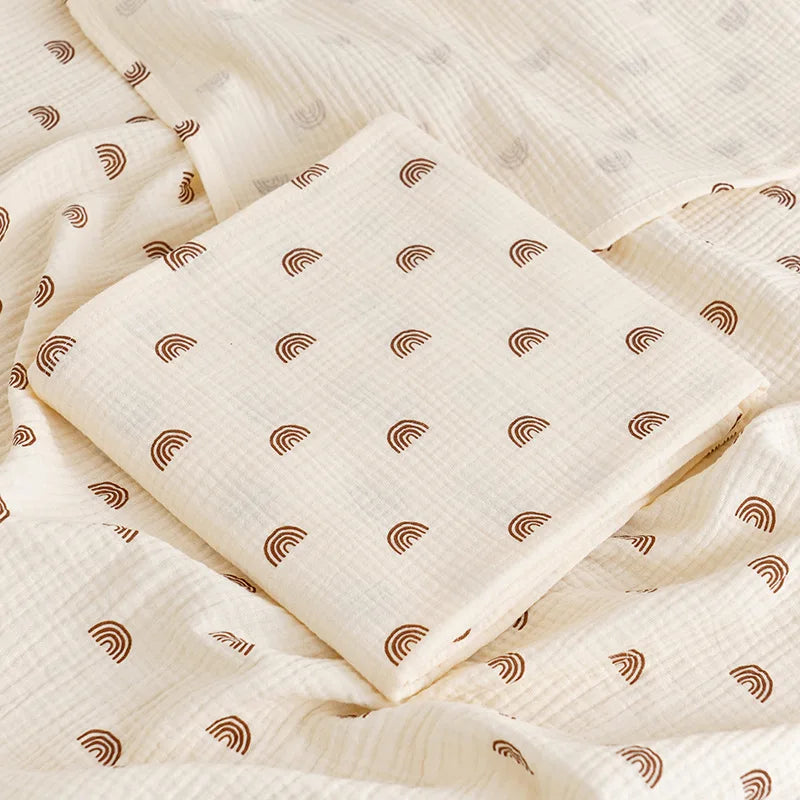 Cotton Muslin Baby Swaddle & Bath Towel - Kindle Kids ABC - view 7