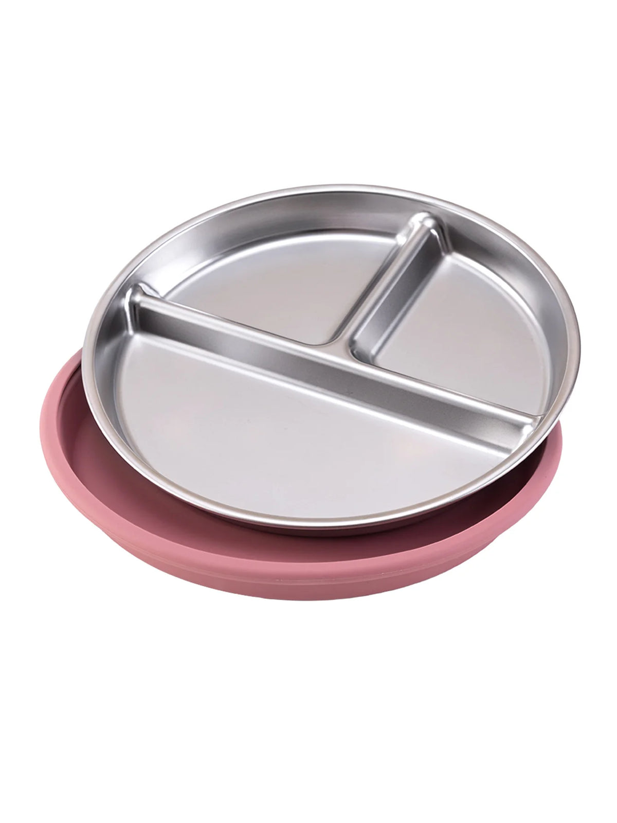 Stainless Steel Suction Plate — Detachable Baby Feeding Dish - photo 11