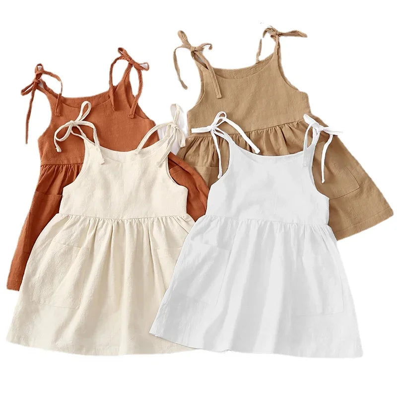 Cotton Toddler Girl Dress - Kindle Kids ABC