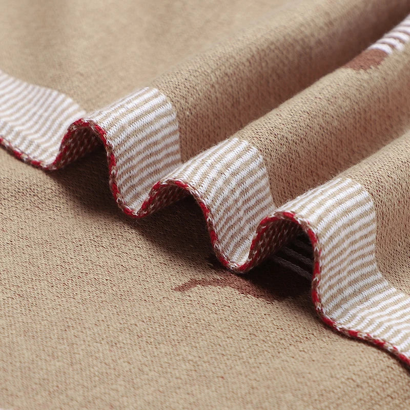 Knitted Cotton Baby Blanket - Kindle Kids ABC - view 3