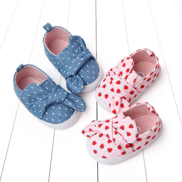 Baby Soft Sole Slip-On Shoes – Cotton, Non-Slip, 0–18 Months - photo 1