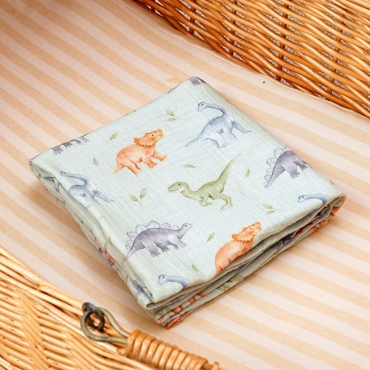 Cotton Muslin Baby Blanket - Kindle Kids ABC - view 2
