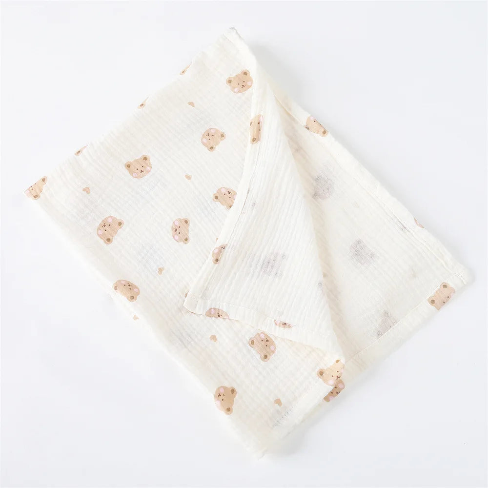 Cotton Muslin Swaddle Blanket - Kindle Kids ABC - view 11