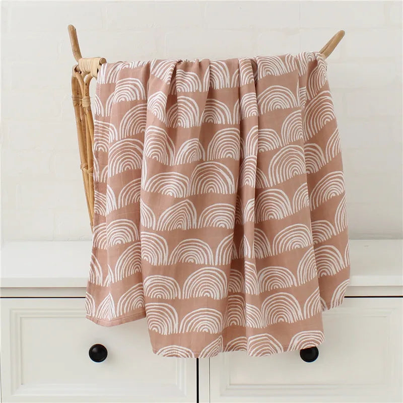 Cotton Muslin Baby Wrap Blanket - Kindle Kids ABC - view 14