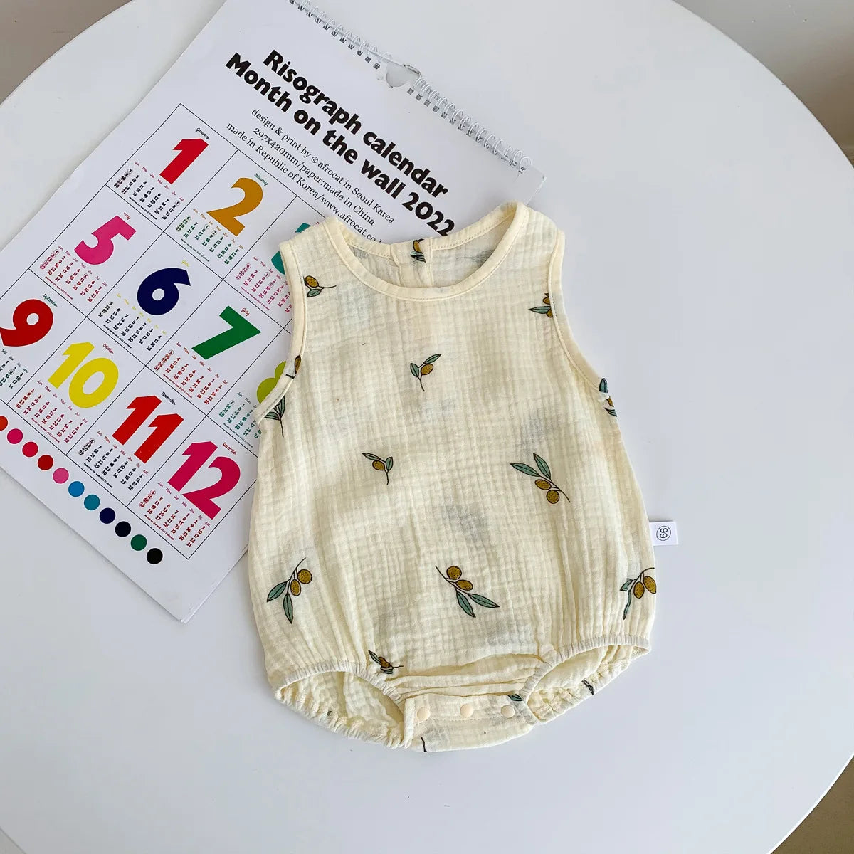 Muslin Cotton Baby Romper - Kindle Kids ABC - view 8