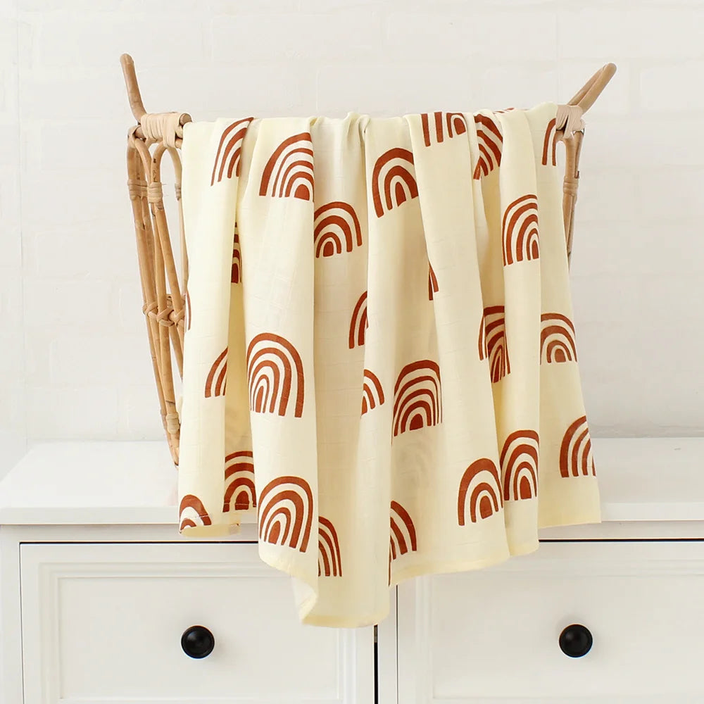 Cotton Muslin Baby Wrap Blanket - Kindle Kids ABC - view 24