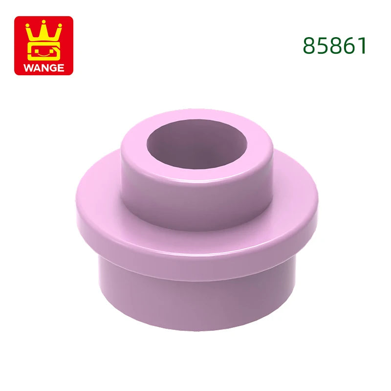 1098-piece round plate brick set MOC accessory pack for advanced builders