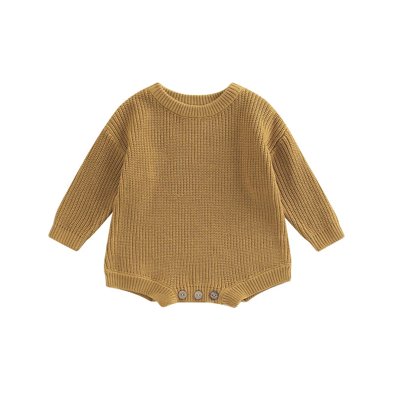 Knit Cotton Baby Romper - Kindle Kids ABC - view 8