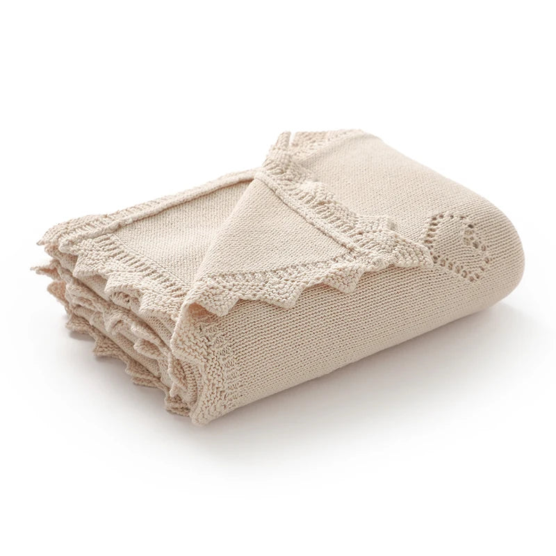 Knit Cotton Baby Blanket - Kindle Kids ABC - view 2