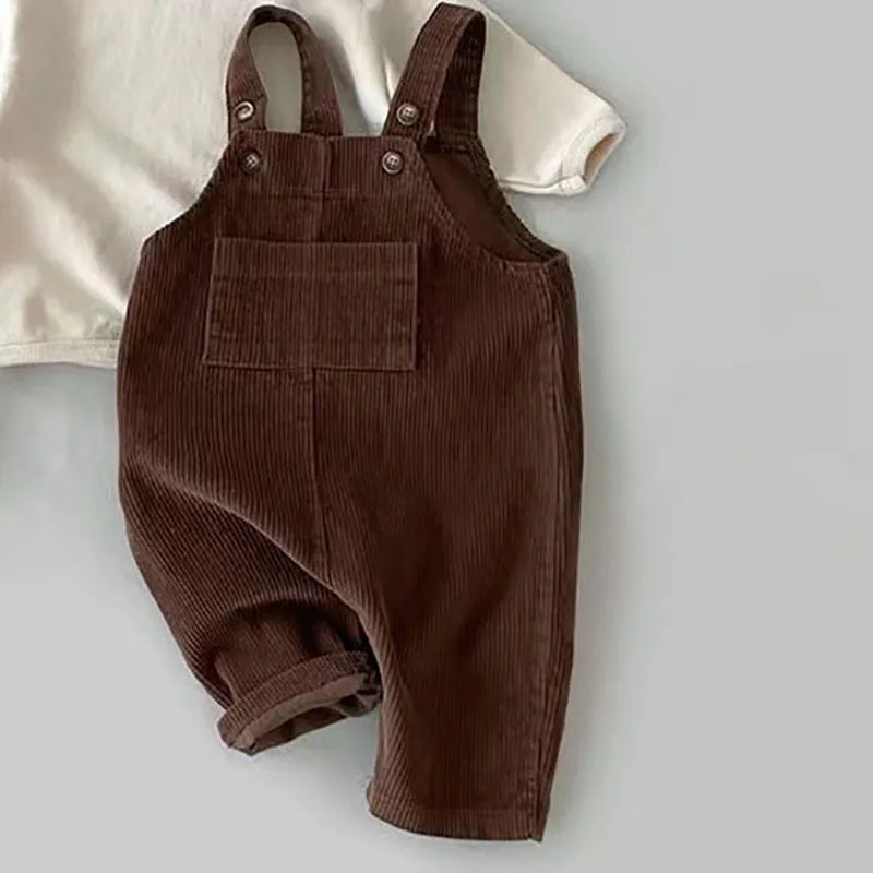 Corduroy Cotton Baby Overalls - Kindle Kids ABC - view 9