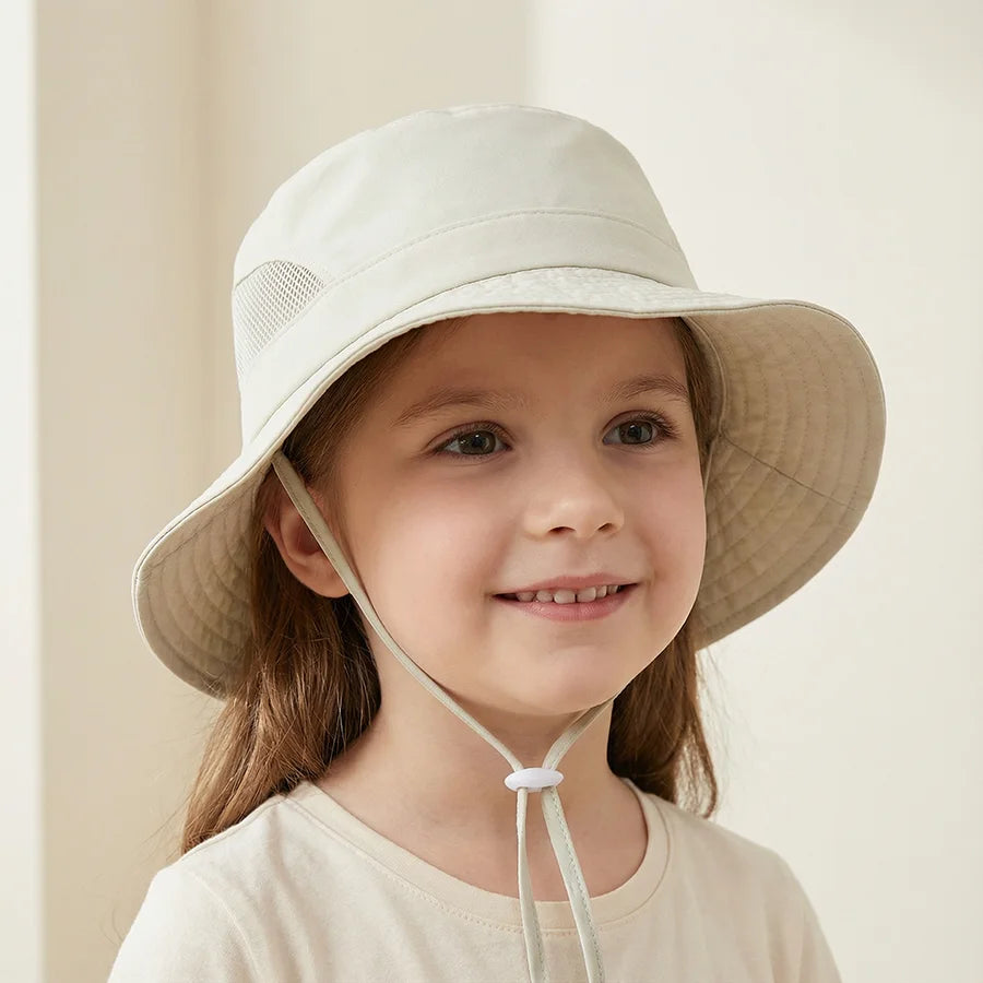 Kids Cotton Bucket Hat – UV Protection Sun Hat | Unisex | 1–10 Years - photo 7