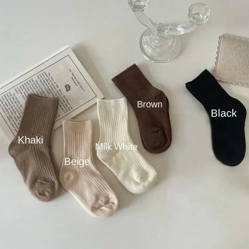 Solid Cotton Kids Socks - Kindle Kids ABC - view 5
