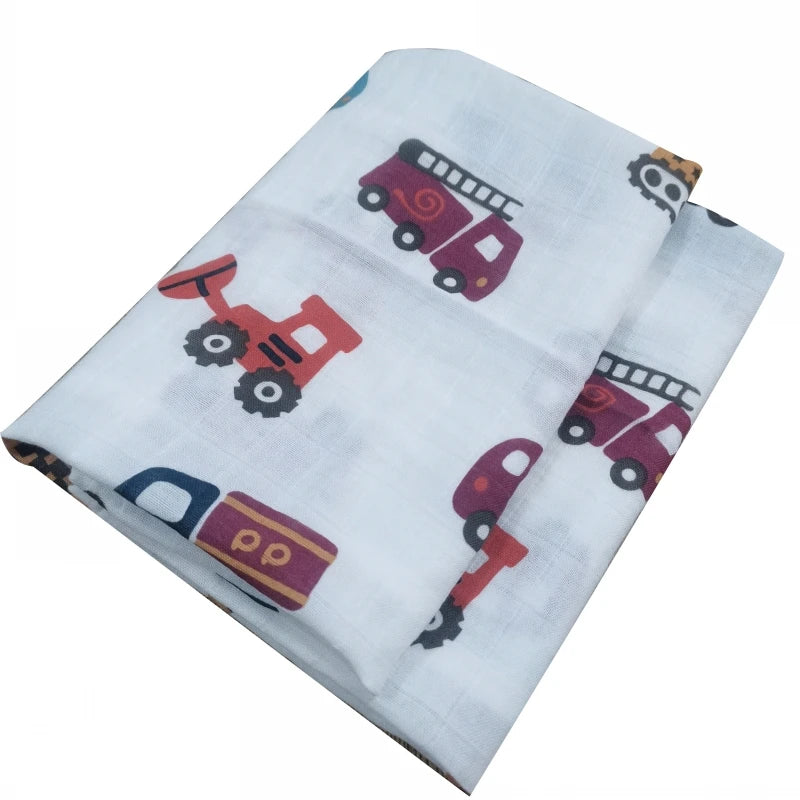 Cotton Muslin Baby Towel & Swaddle Scarf - Kindle Kids ABC - view 24