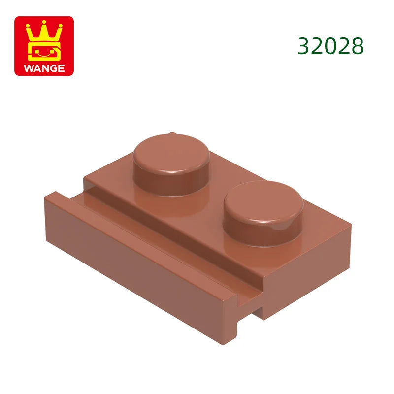 224-piece building block plate set MOC slide bricks for kids creative builds