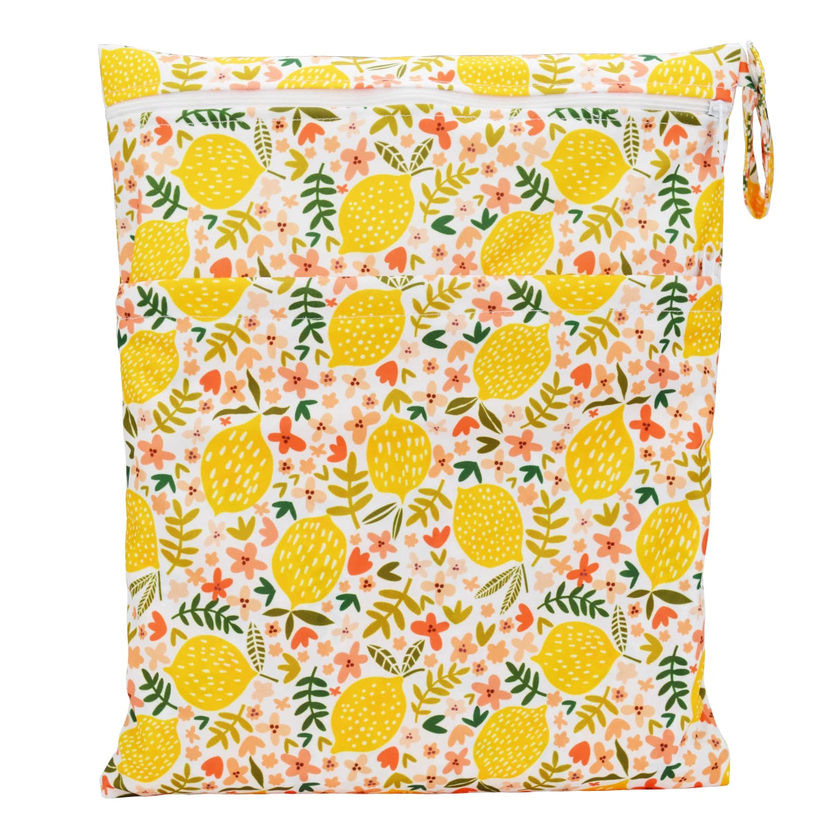 Wet/Dry Diaper Bag - Two-Zip Waterproof Reusable Pouch - photo 15