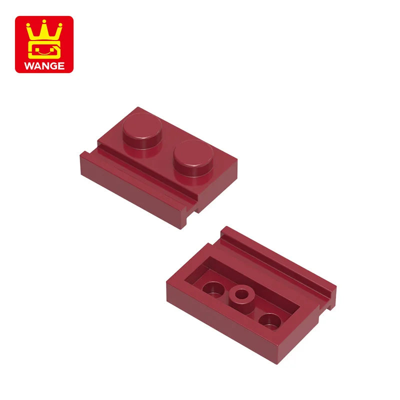 224-piece building block plate set MOC slide bricks for kids creative builds
