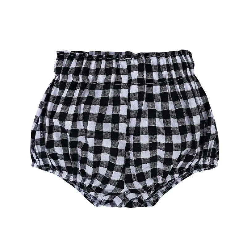 Baby Cotton-Linen PP Shorts Loose Comfy Summer - photo 9