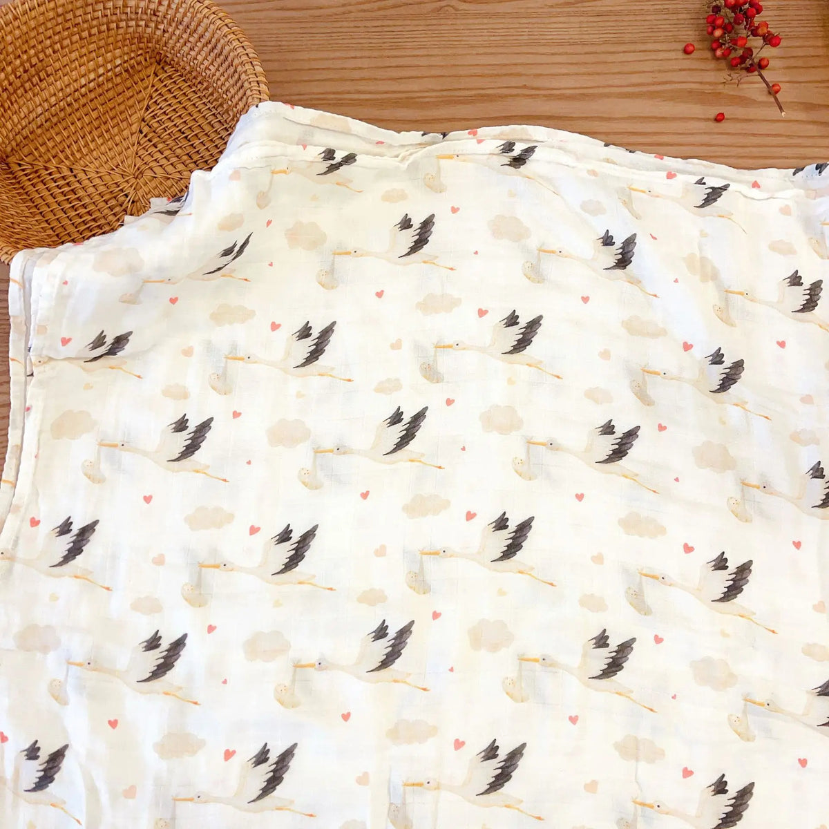 Cotton Muslin Baby Blanket - Kindle Kids ABC - view 12
