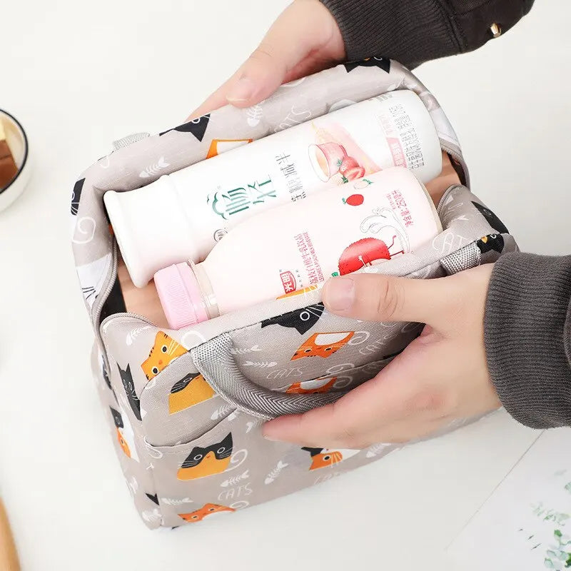 Kids Cartoon Insulated Lunch Bag – Thermal Bento Tote for School & Picnic - photo 2